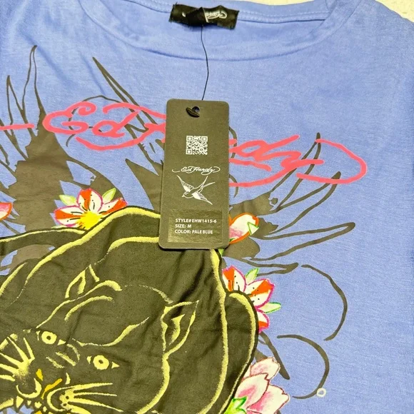 Ed Hardy RARE Jaguar Tattoo sleeve - Picture 10 of 11